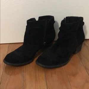 Jessica Simpson Black Delaine Ankle Boots